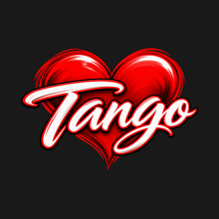 I Love Tango Tango T-shirt design by Salsamania