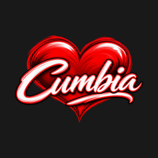 I Love Cumbia Cumbia T-shirt design by Salsamania